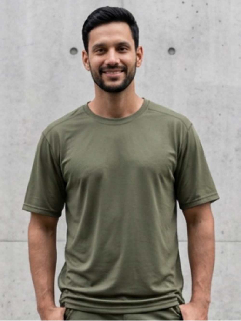 COLUMBIA short sleeve tshirt men size XL olive green skuf